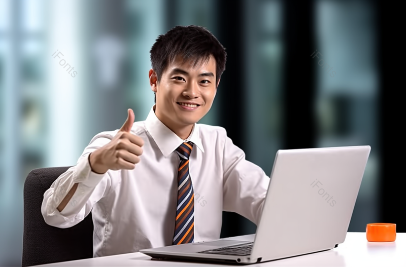 青年商务男士有志青年在办公室里看电脑职业规划鼓励广告背景,高清,摄影图,摄影图片,图片大全,摄影图免费下载